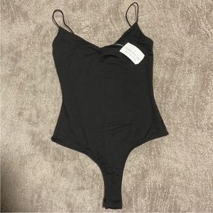 Black XS windsor body suit